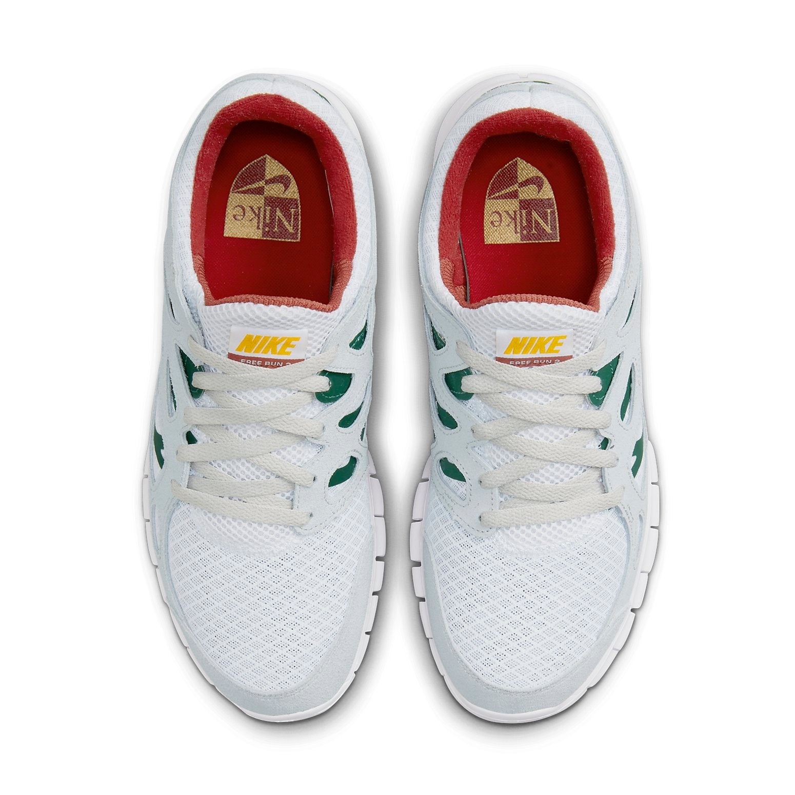 Nike Free Run 2 'White Gorge Green Cinnabar' 537732-102 - 4