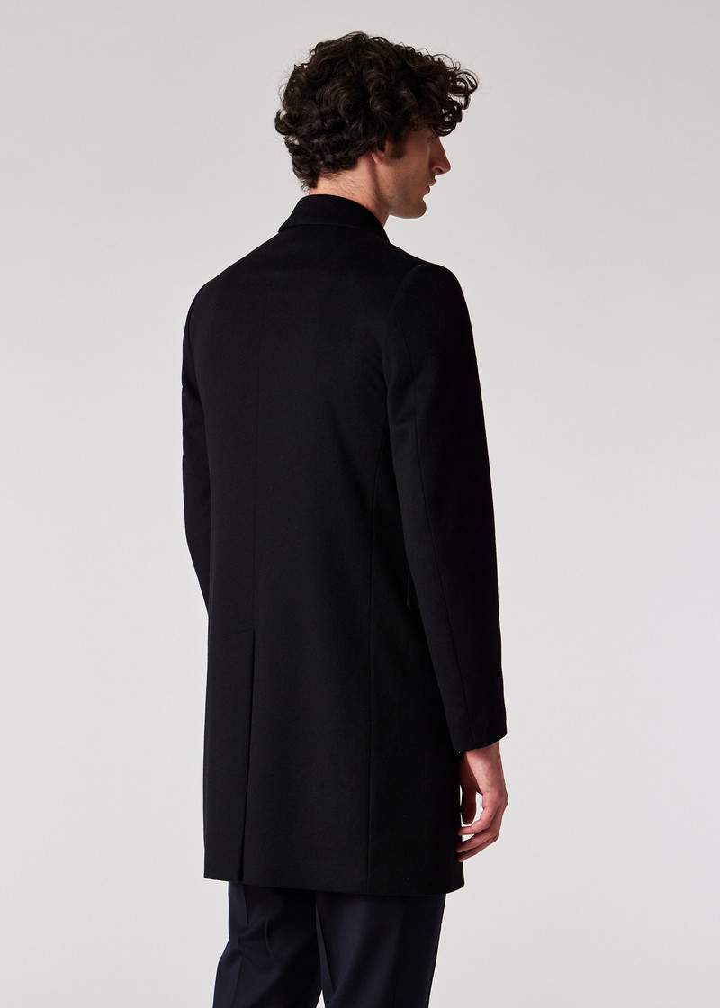 Wool-Cashmere Epsom Coat 7