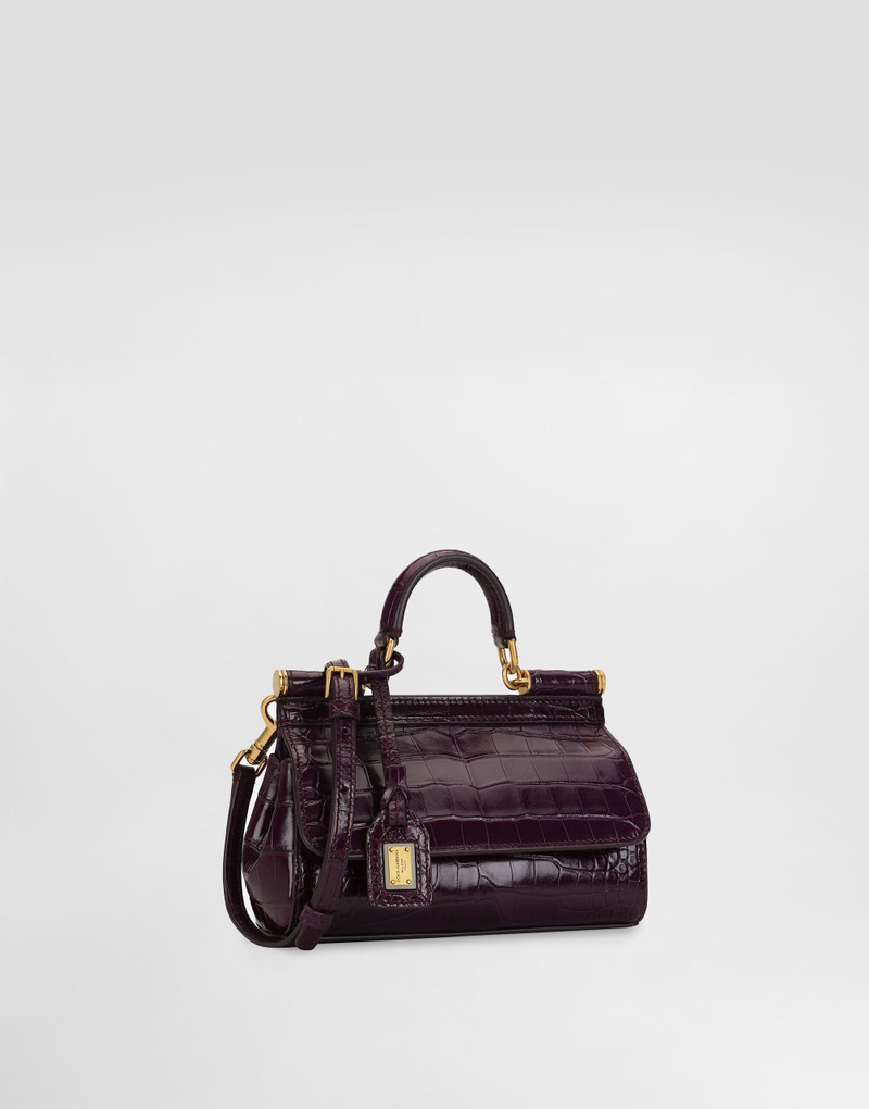 Dolce & Gabbana Elongated Sicily handbag in alligator leather outlook