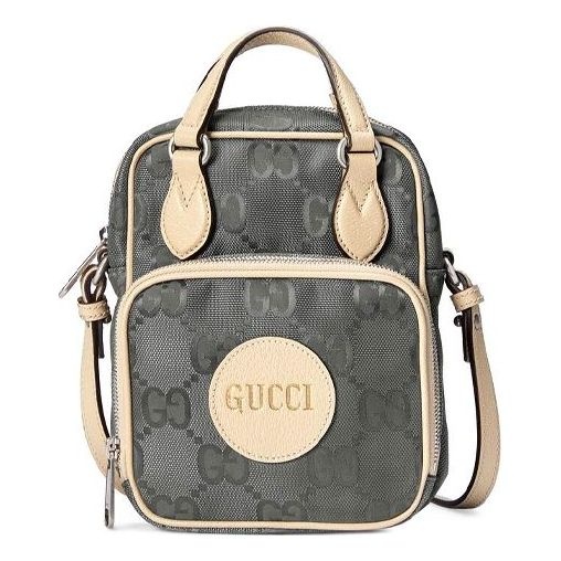 (WMNS) Gucci Logo Printing Off The Grid Backpack Grey 625850-H9HAN-1263 - 1