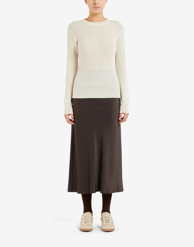 Maison Margiela Wool-blend crewneck sweater outlook