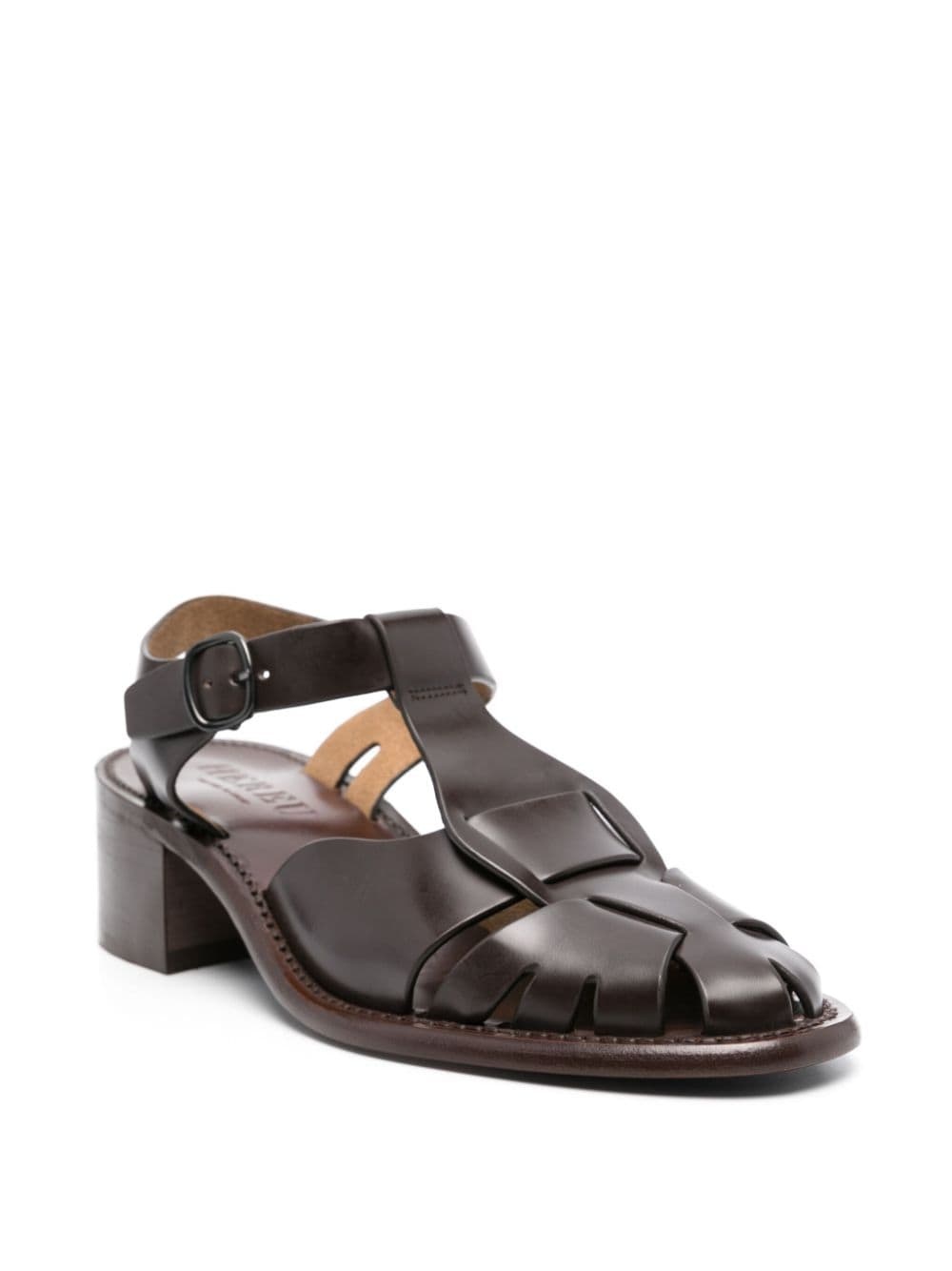 Pesca 60mm leather sandals - 2