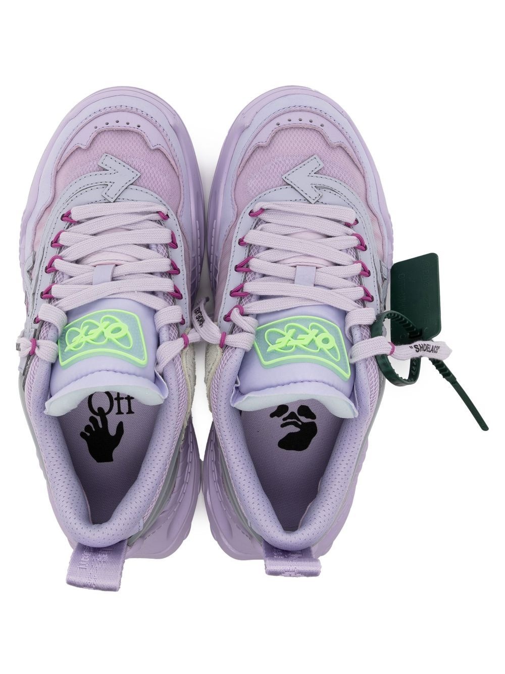 Odsy 1000 ridged sneakers - 4