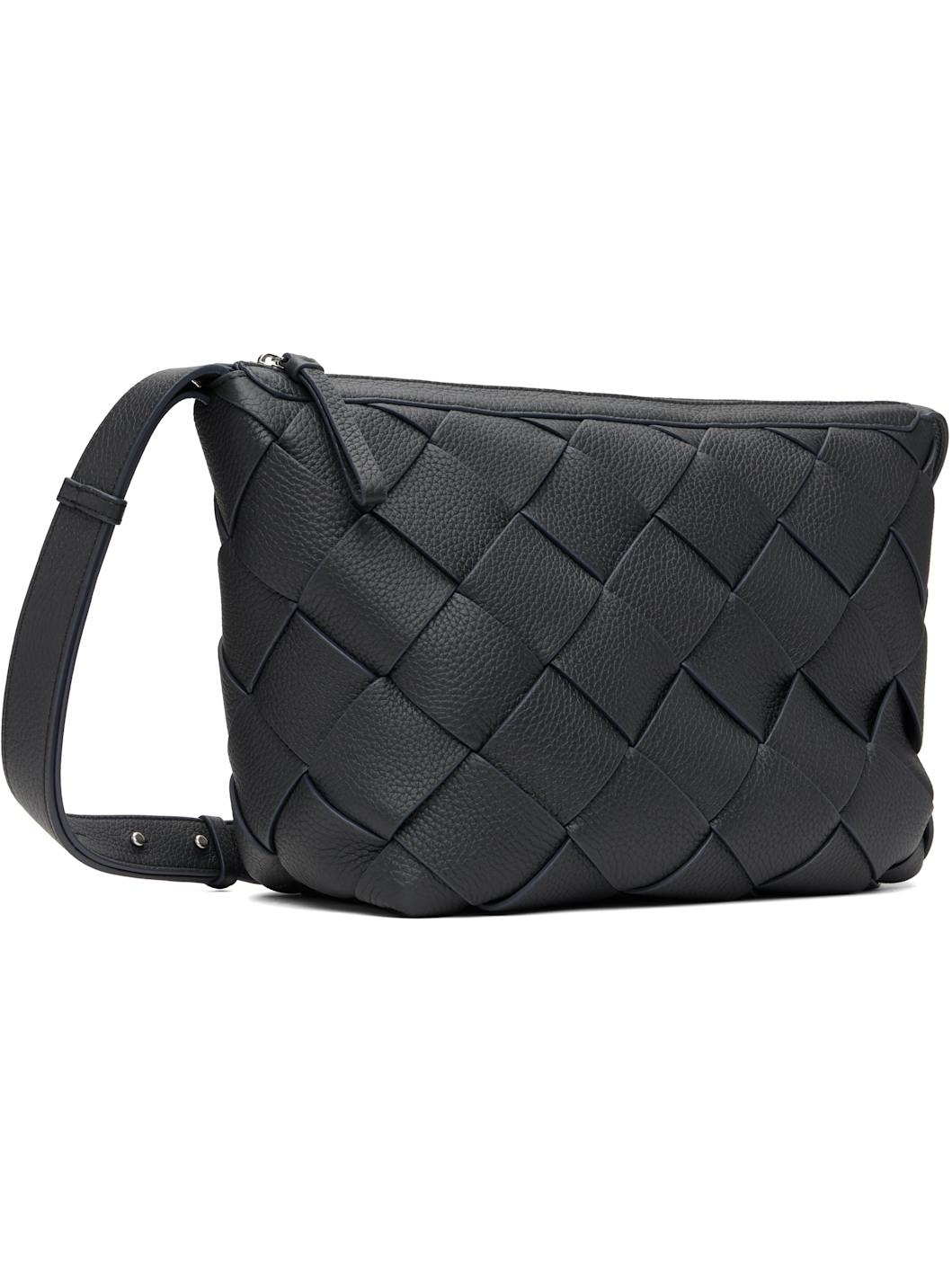 Navy Diago Medium Bag - 2
