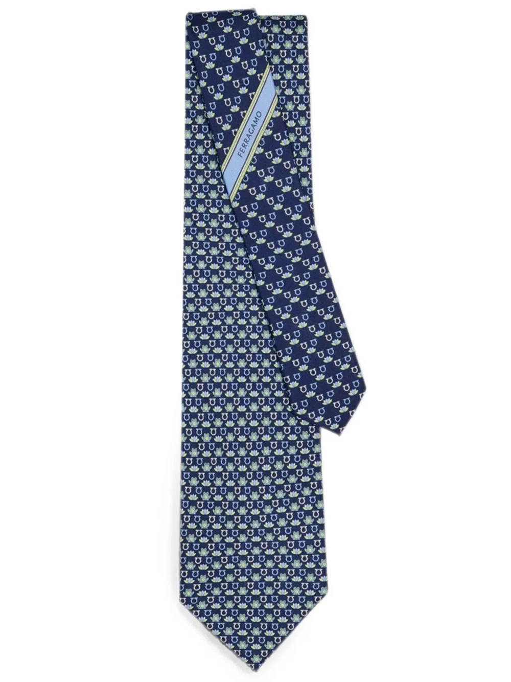 SILK TIE FROG PRINT - 1