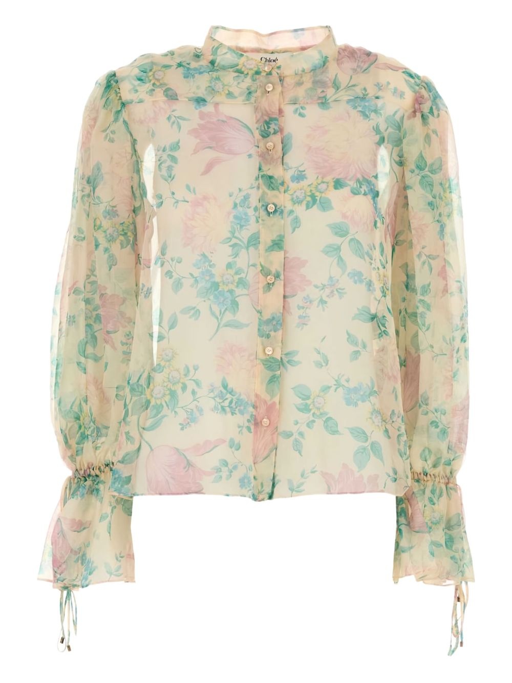 Chloè - Chloè Floral Silk Blouse - 1