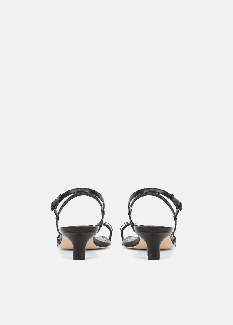 Vince Polli Leather Heeled Toe-Ring Sandal outlook