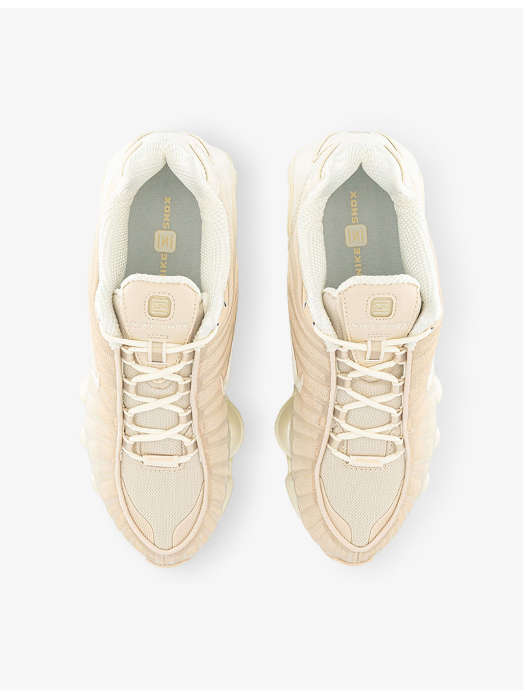 Shox TL Leather and Mesh Trainers - 2