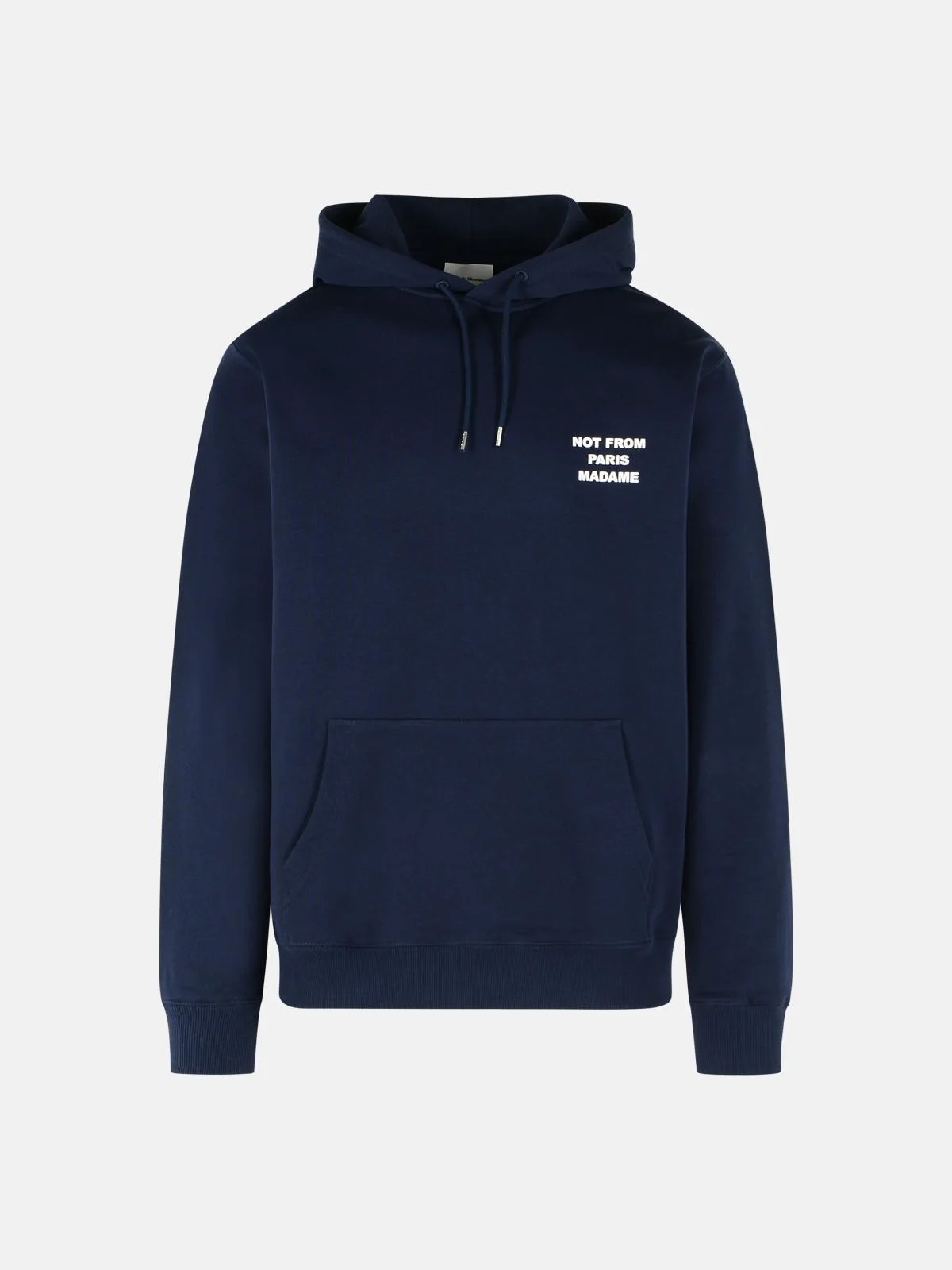 NAVY COTTON SWEATSHIRT - 1
