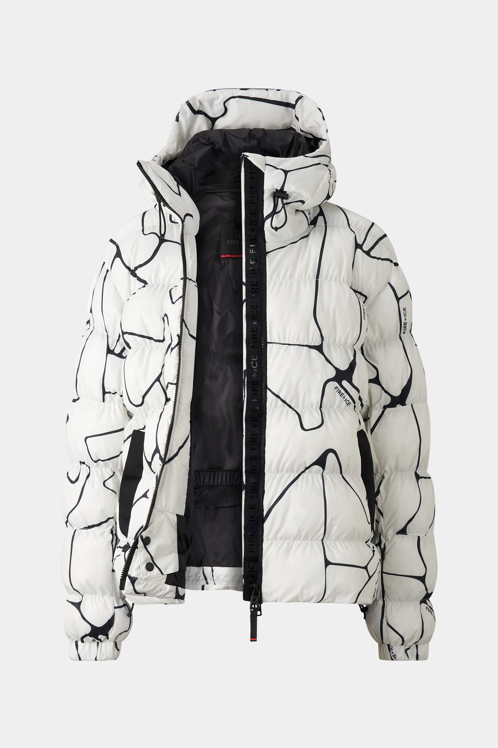 Romy Ski jacket in White/Black - 2