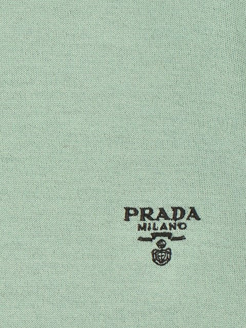 Prada Men Logo Embroidery Sweater - 5