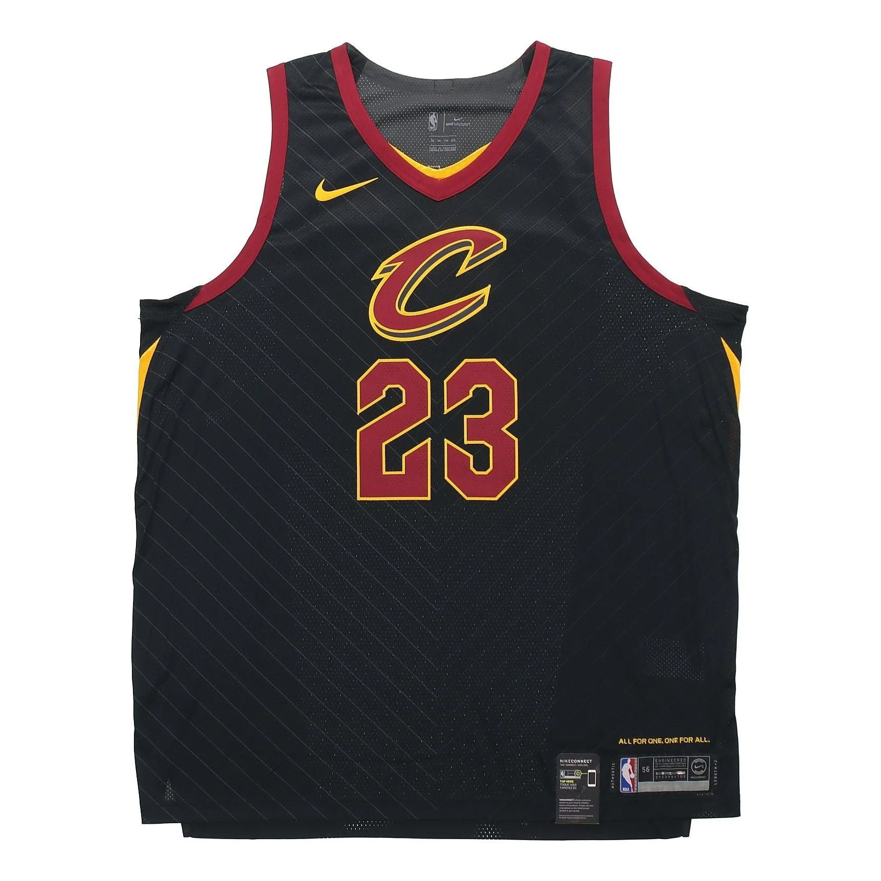 Nike NBA LeBron James Statement Edition AU Player Edition Basketball Jersey Black 863148-010 - 1