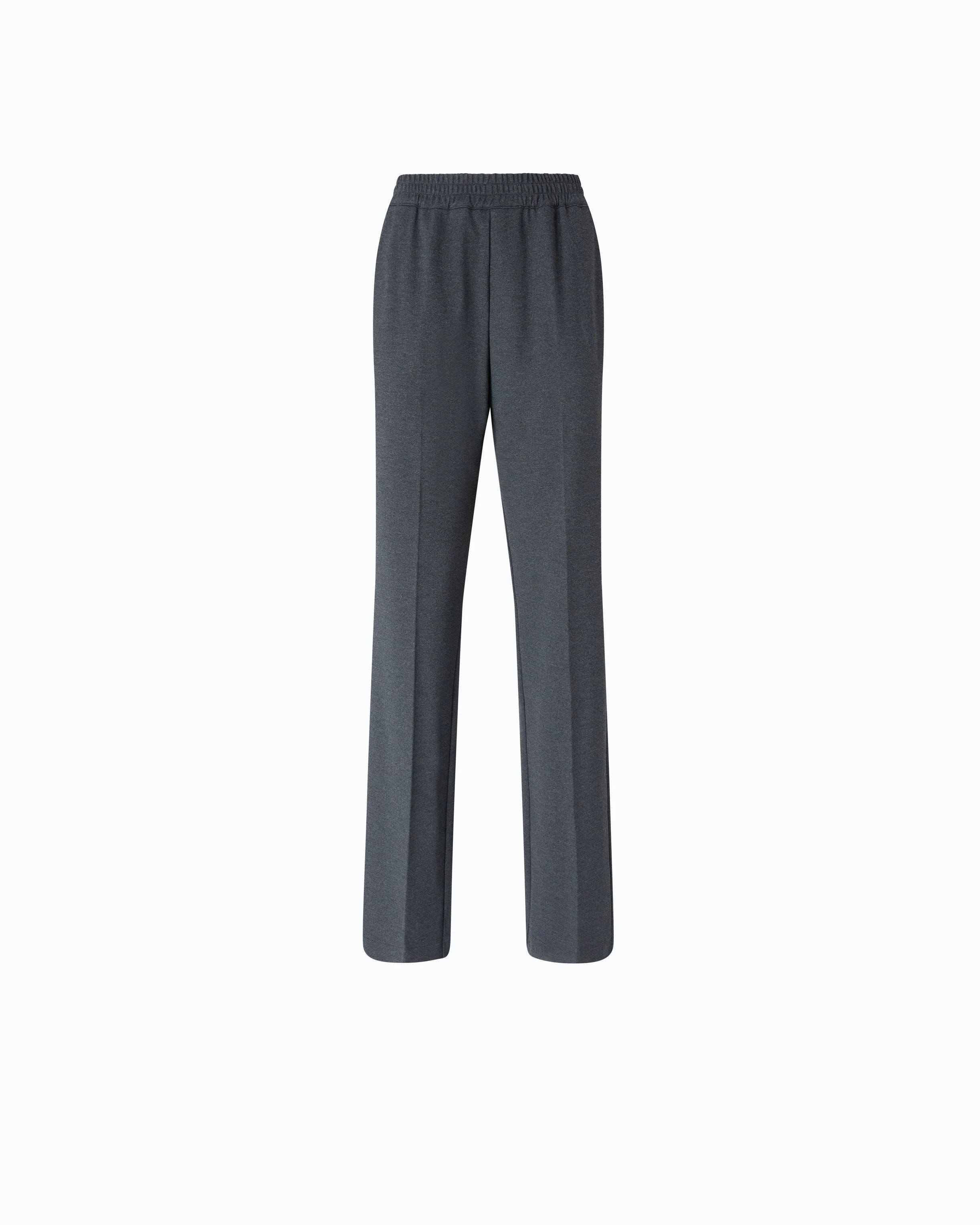 STRAIGHT-LEG TROUSERS WITH ELASTICATED WAIST - 1