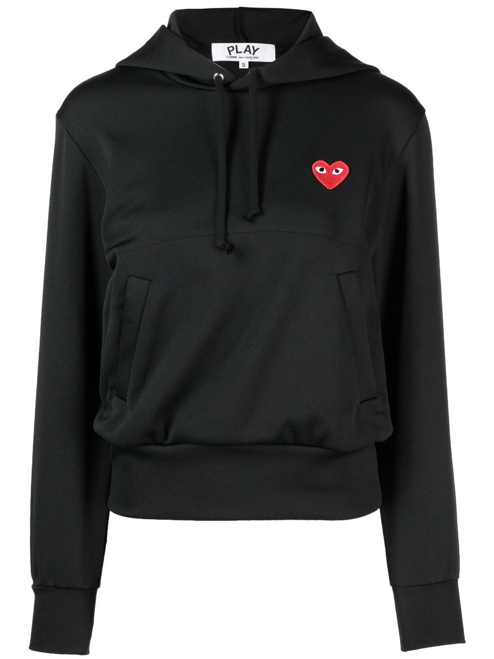 heart-patch hoodie - 2