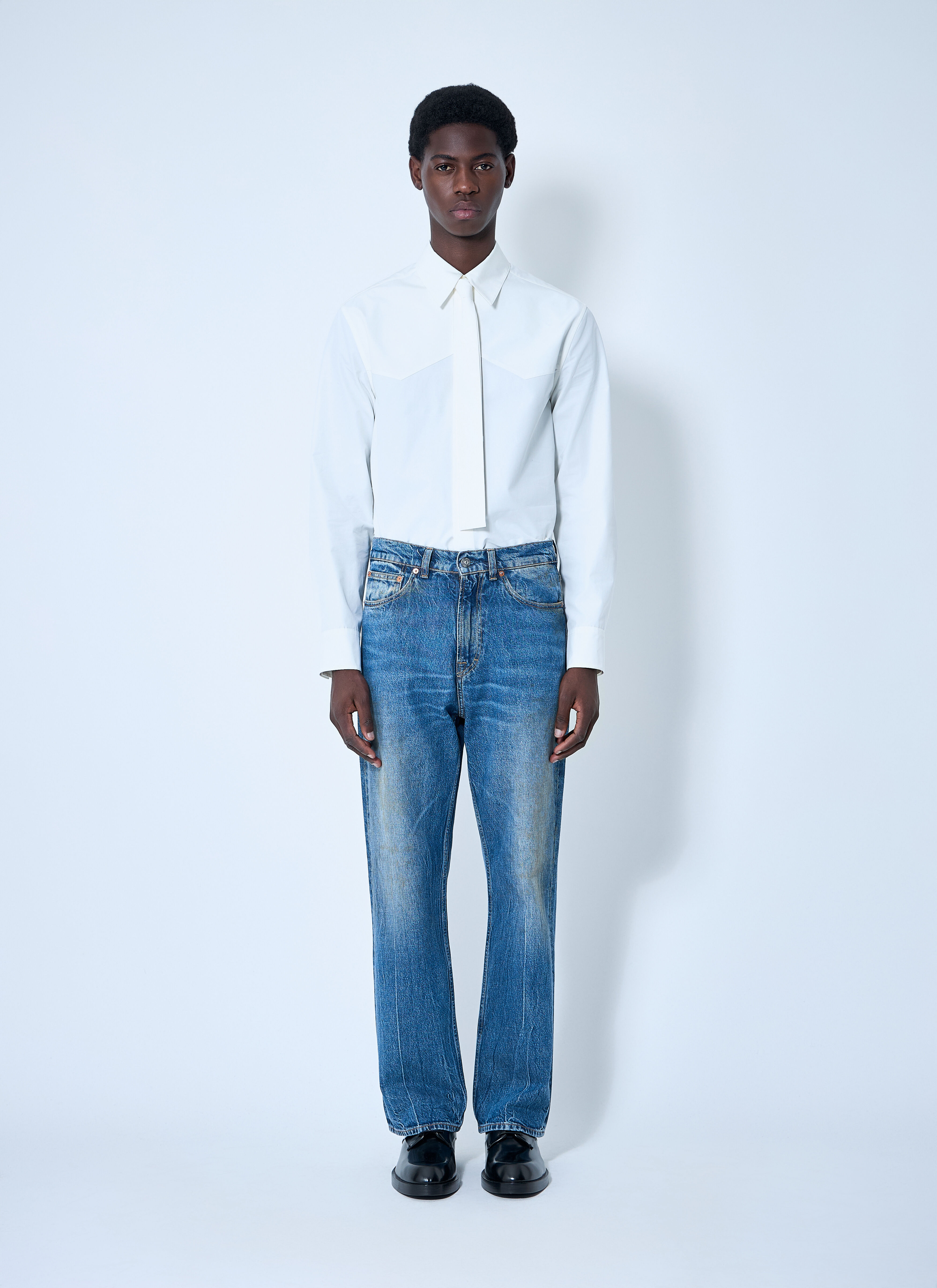 Classic Shirt With Tie - 2