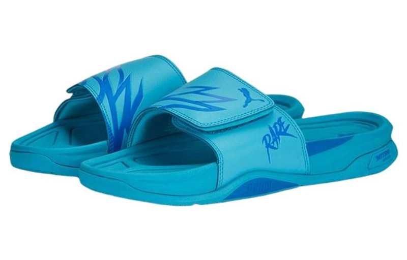 PUMA PUMA LaMelo Ball x Dream Nitro MB.02 Slide 'Bright Aqua' 391294-01 outlook