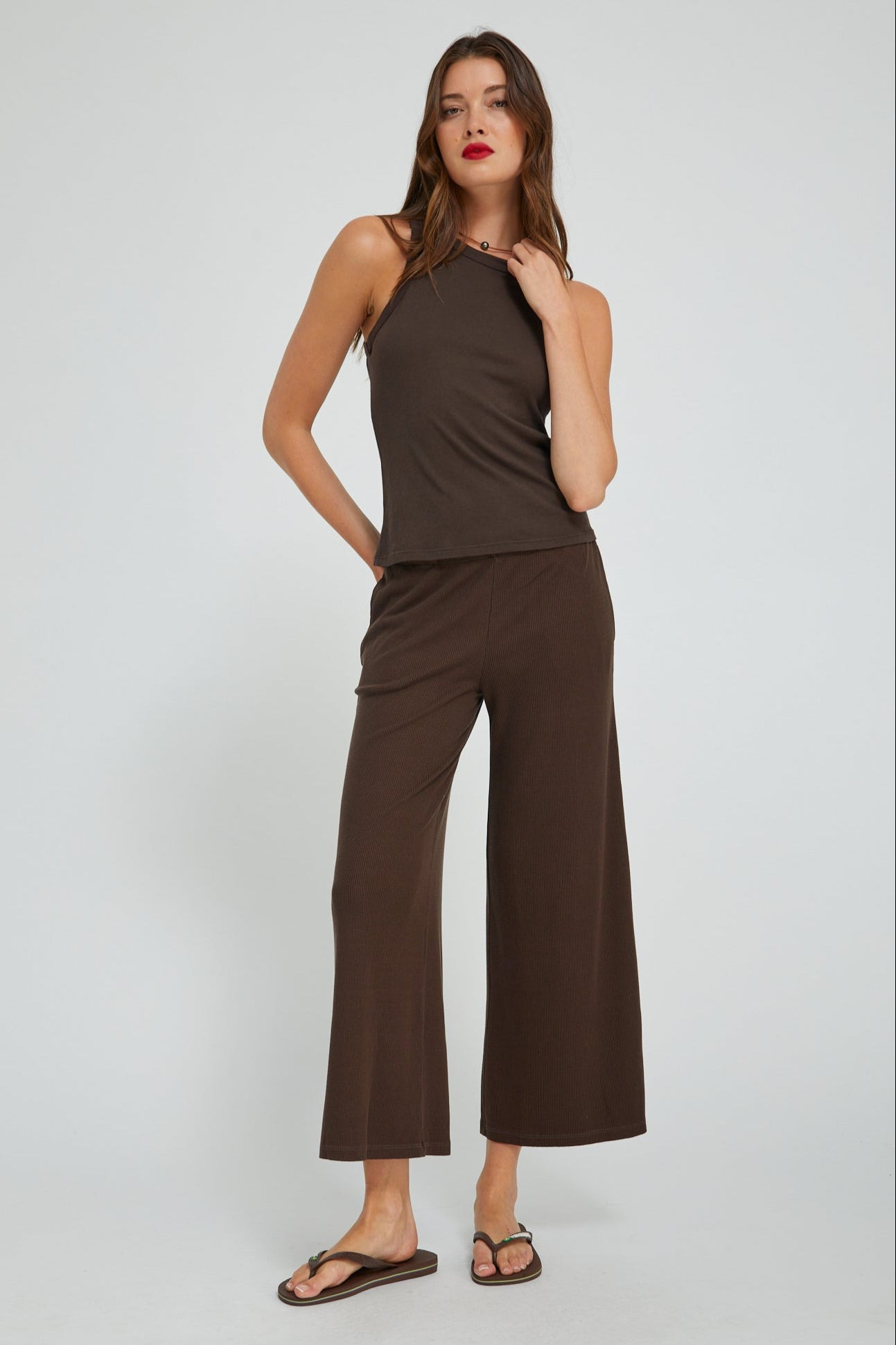 CHOCOLATE RIB CULOTTE - 2