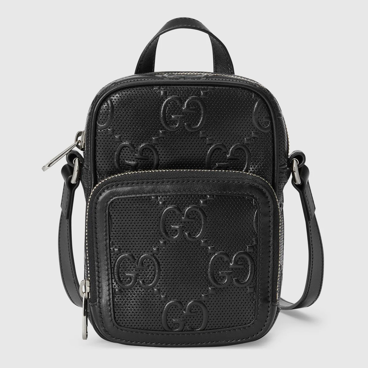 GG embossed mini bag - 1