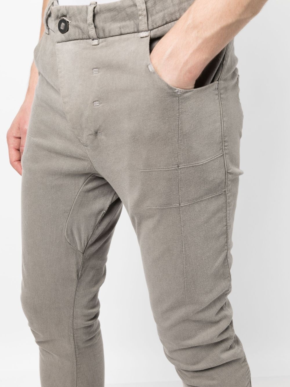 mid-rise skinny trousers - 5