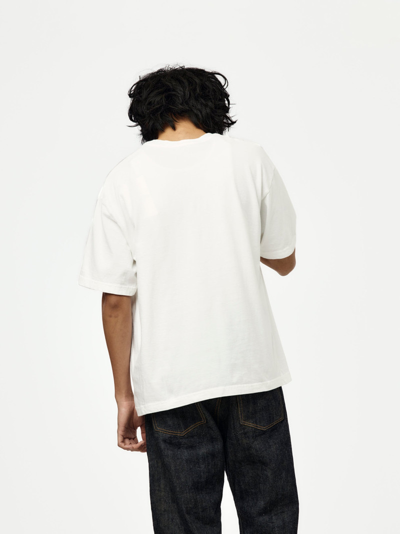 aaron levine BOXY POCKET TEE (WHITE) outlook