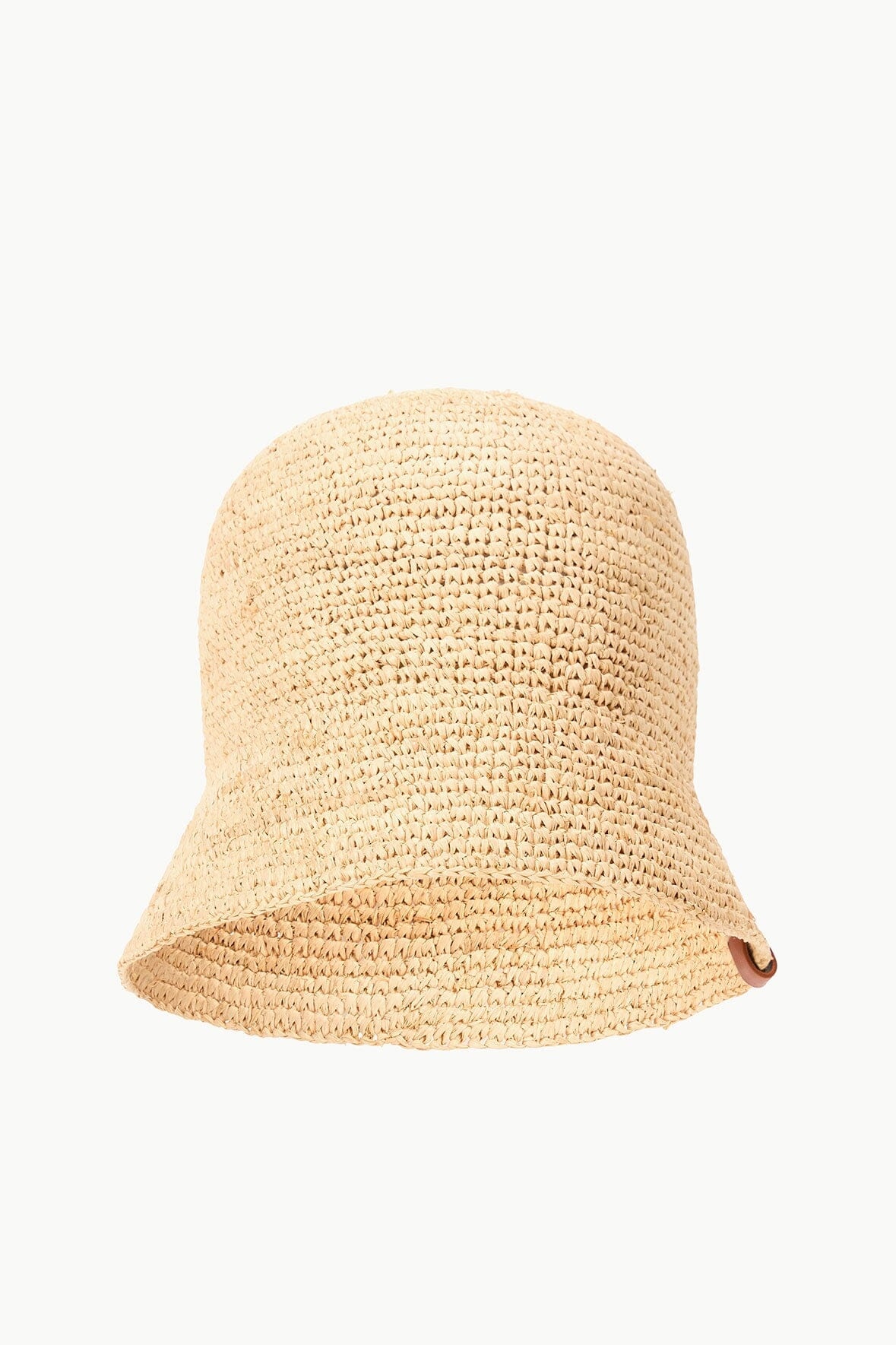 STAUD ST. REGIS MEYERS CROCHET HAT NATURAL TAN - 4