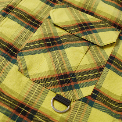 Loewe Loewe Check Flannel Zip Overshirt outlook