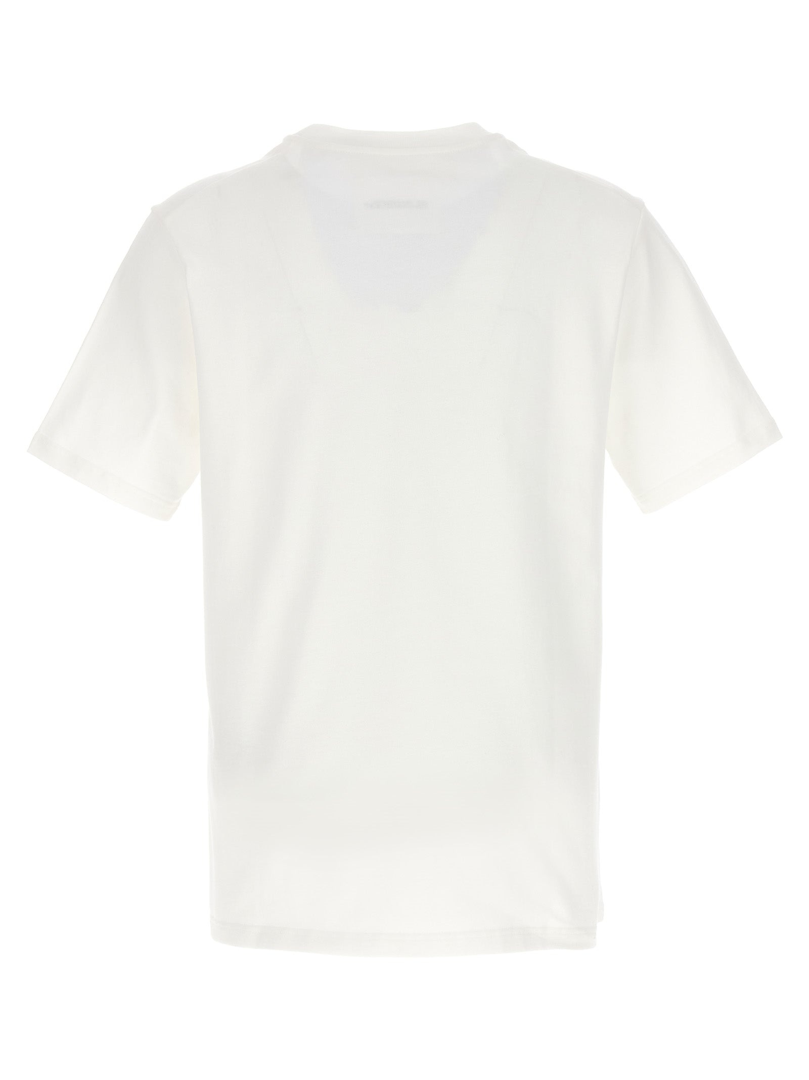 Logo Print T-Shirt White/Black - 2