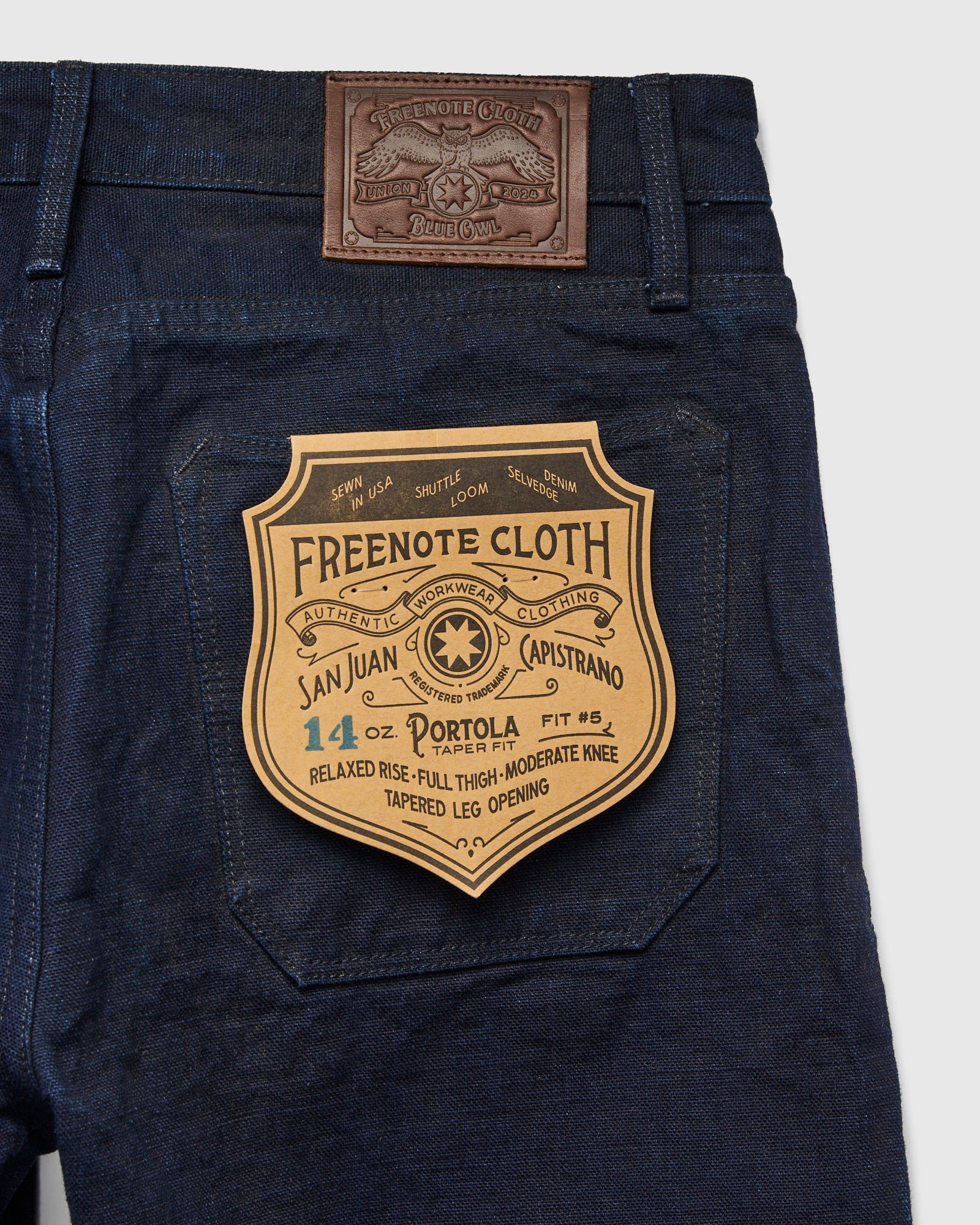 Rialto Pant in Rinsed Indigo - 8