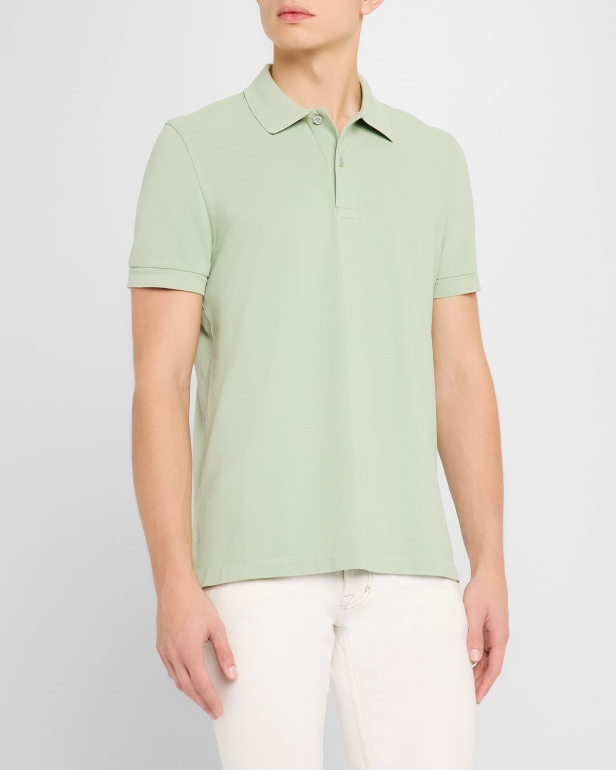 Men's Cotton Pique Polo Shirt - 4