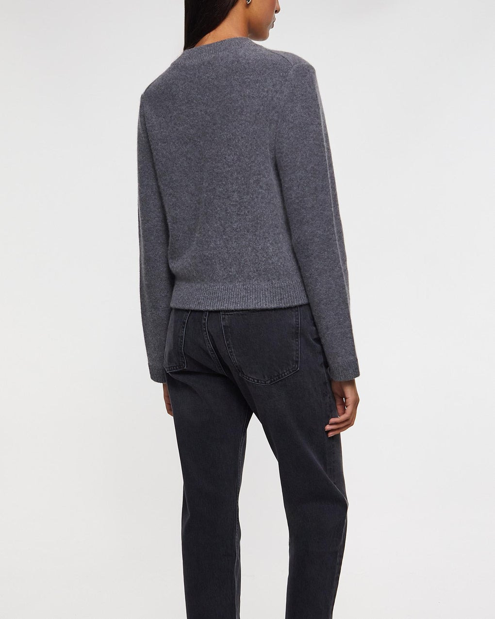 Jacket Shrunken Boiled knitted Grey - 4