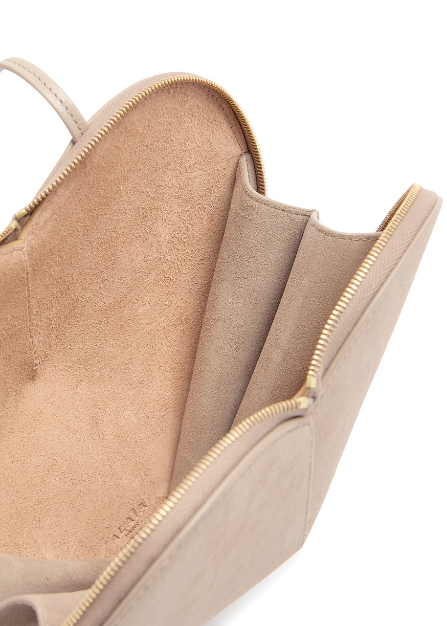 Alaïa Le Coeur Suede Cross-body bag - 4