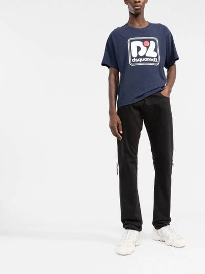 DSQUARED2 logo-print T-shirt outlook