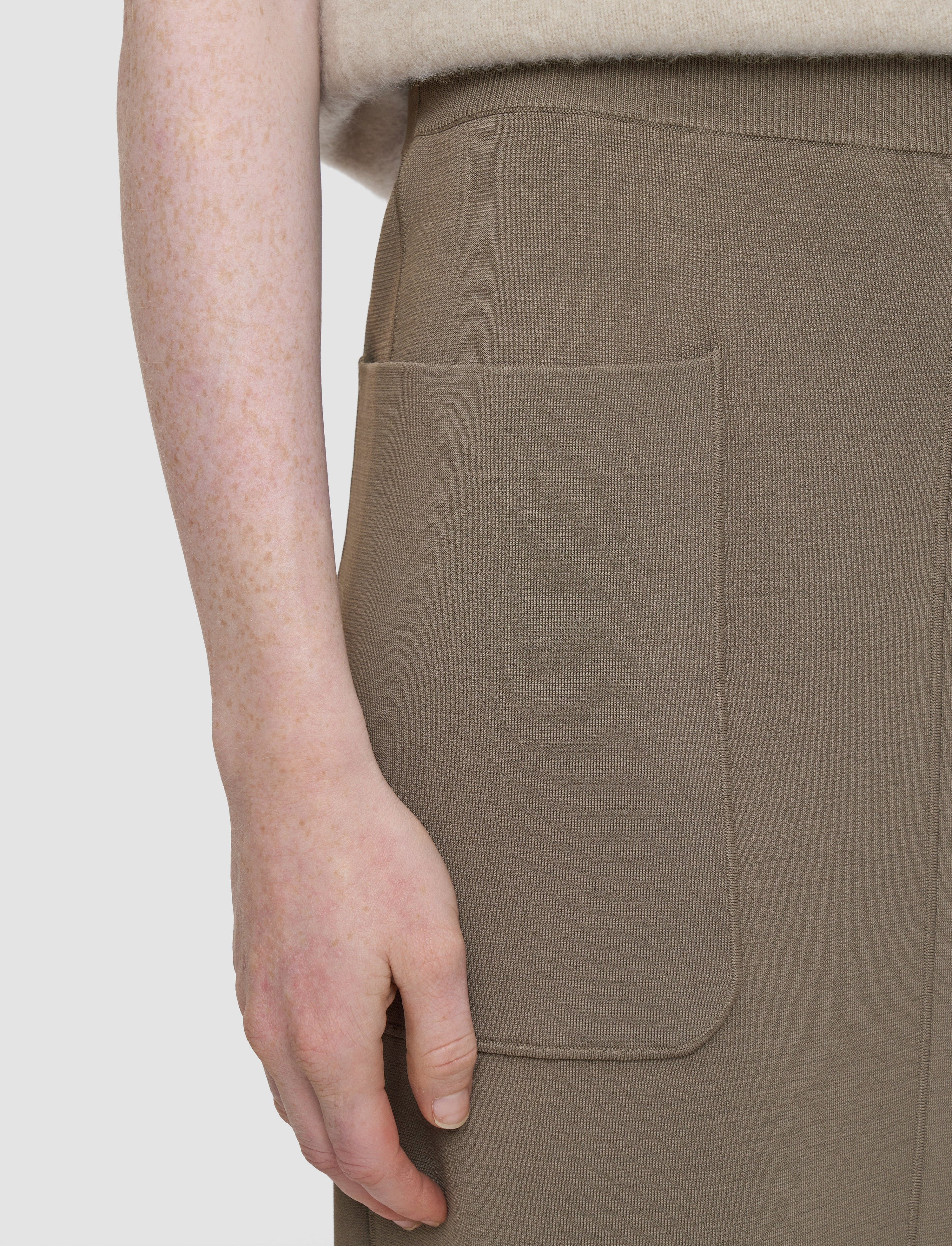 Milano Knit Stretch Skirt - 4