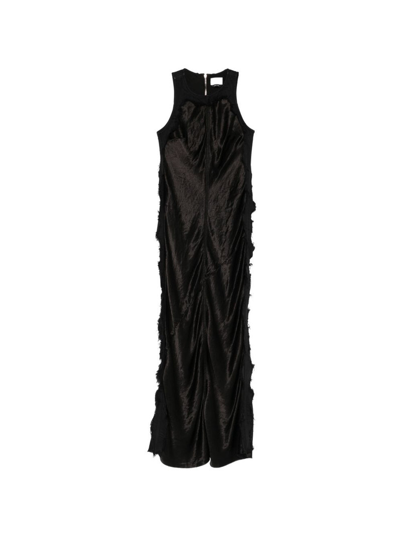frayed midi dress 1
