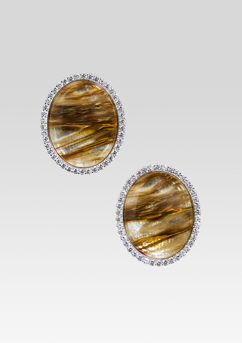 FILLIPA EMBELLISHED EARRINGS 1