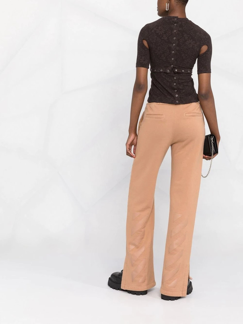 Diag straight-leg track pants 6