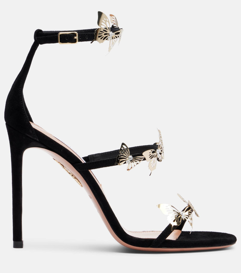 Papillon Sauvage 105 suede sandals 5