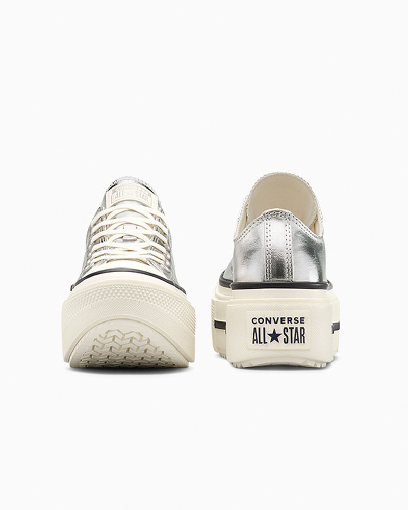 Chuck Taylor All Star Lift Double Stack Platform Metallic 8