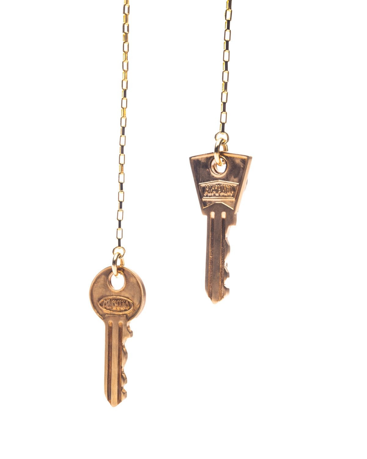 Porta Chiavi Necklace Satin Brass - 3