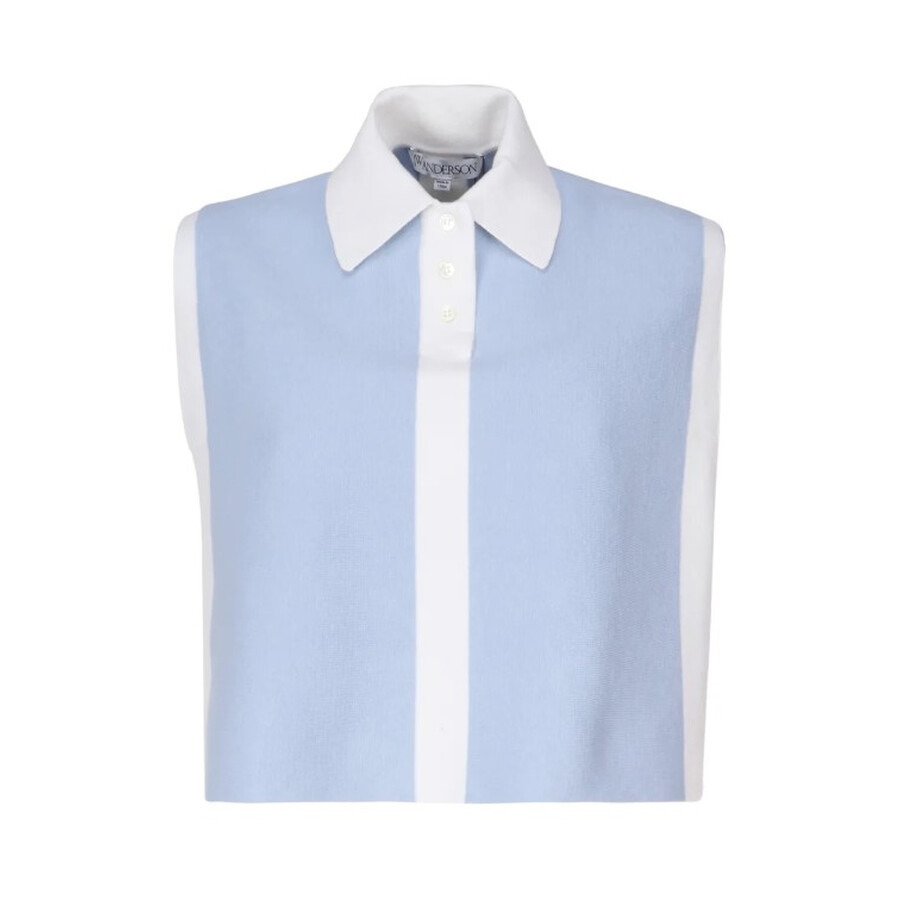 JW Anderson Contrast Striped Polo Vest - 5