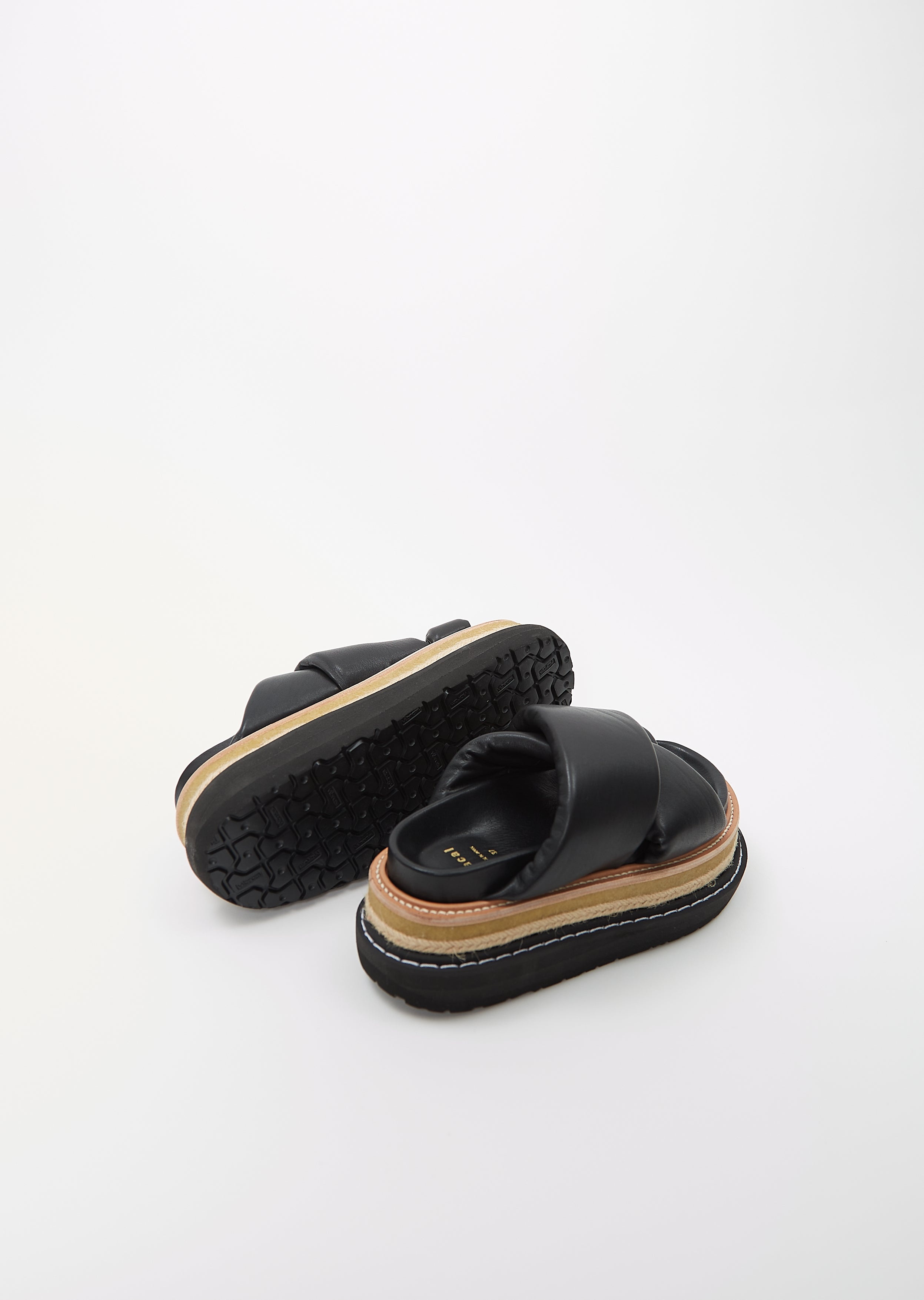 Leather Multiple Sole Sandals - 3