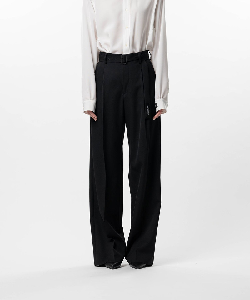 Basic Belted Pants 4