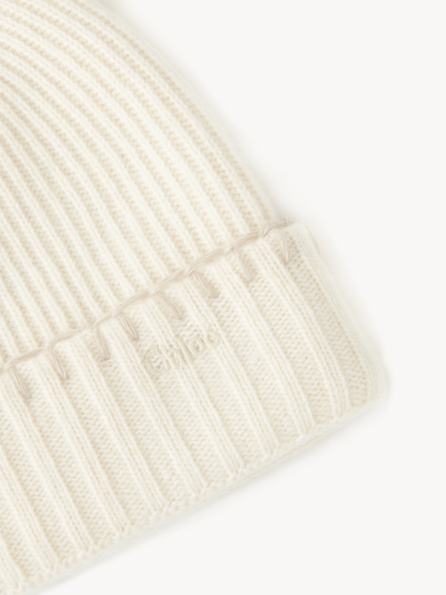 RIBBED KNIT BEANIE - 3
