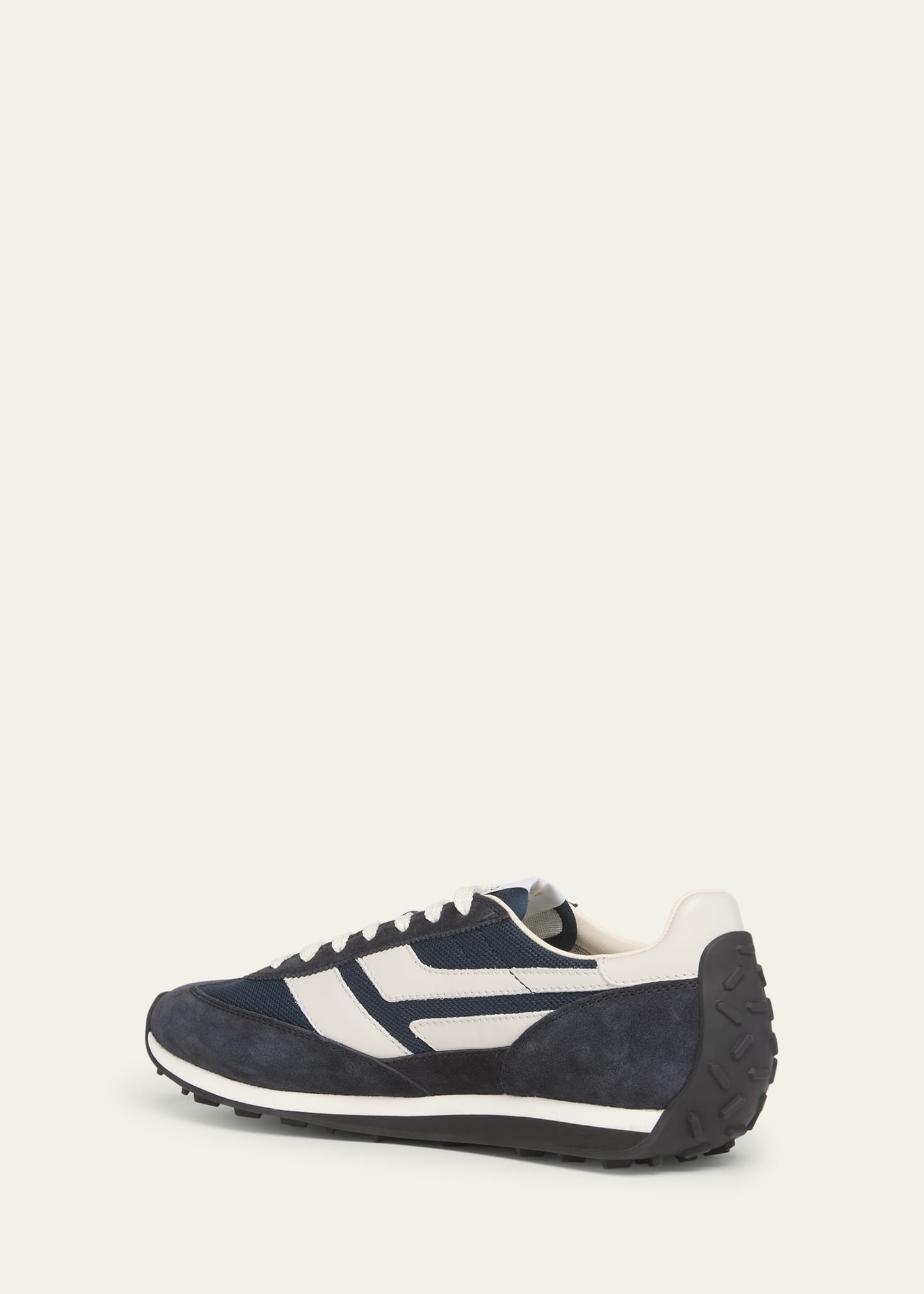 Men's Mick Tech Fabric and Suede Sneakers - 4