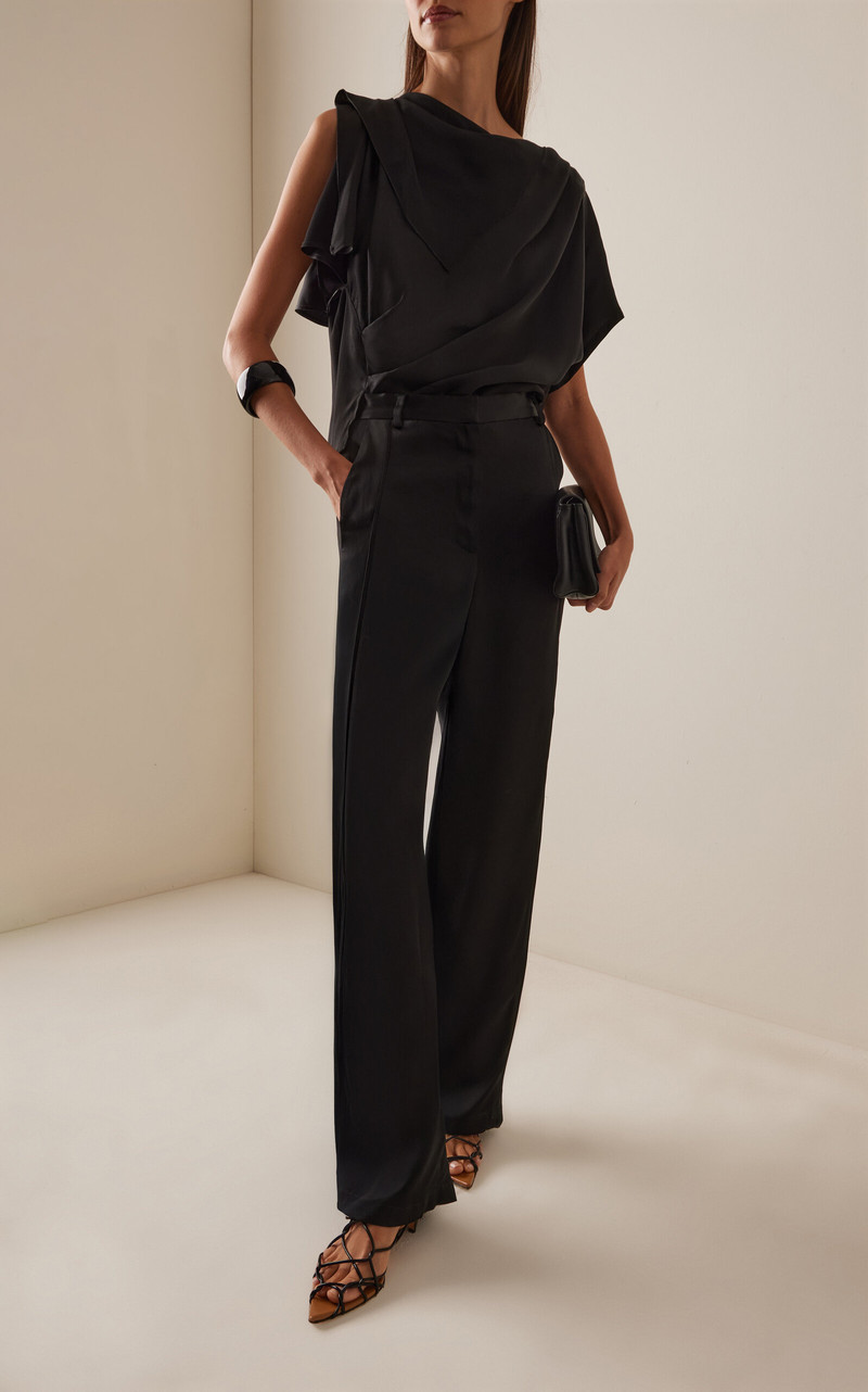 RACHEL COMEY Alston High-Rise Pants black outlook
