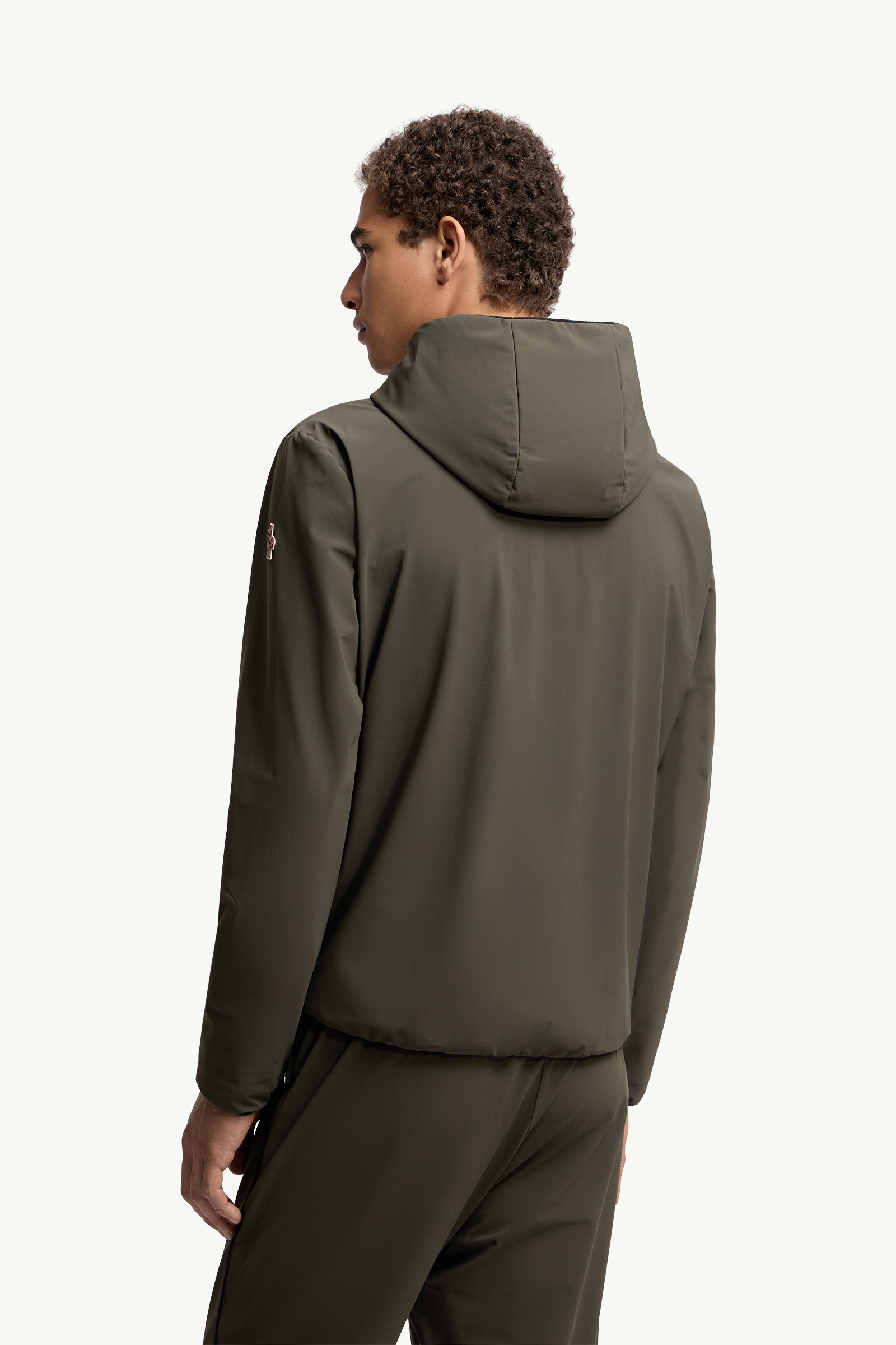 Padded Zip-Up Sweatshirt - 5