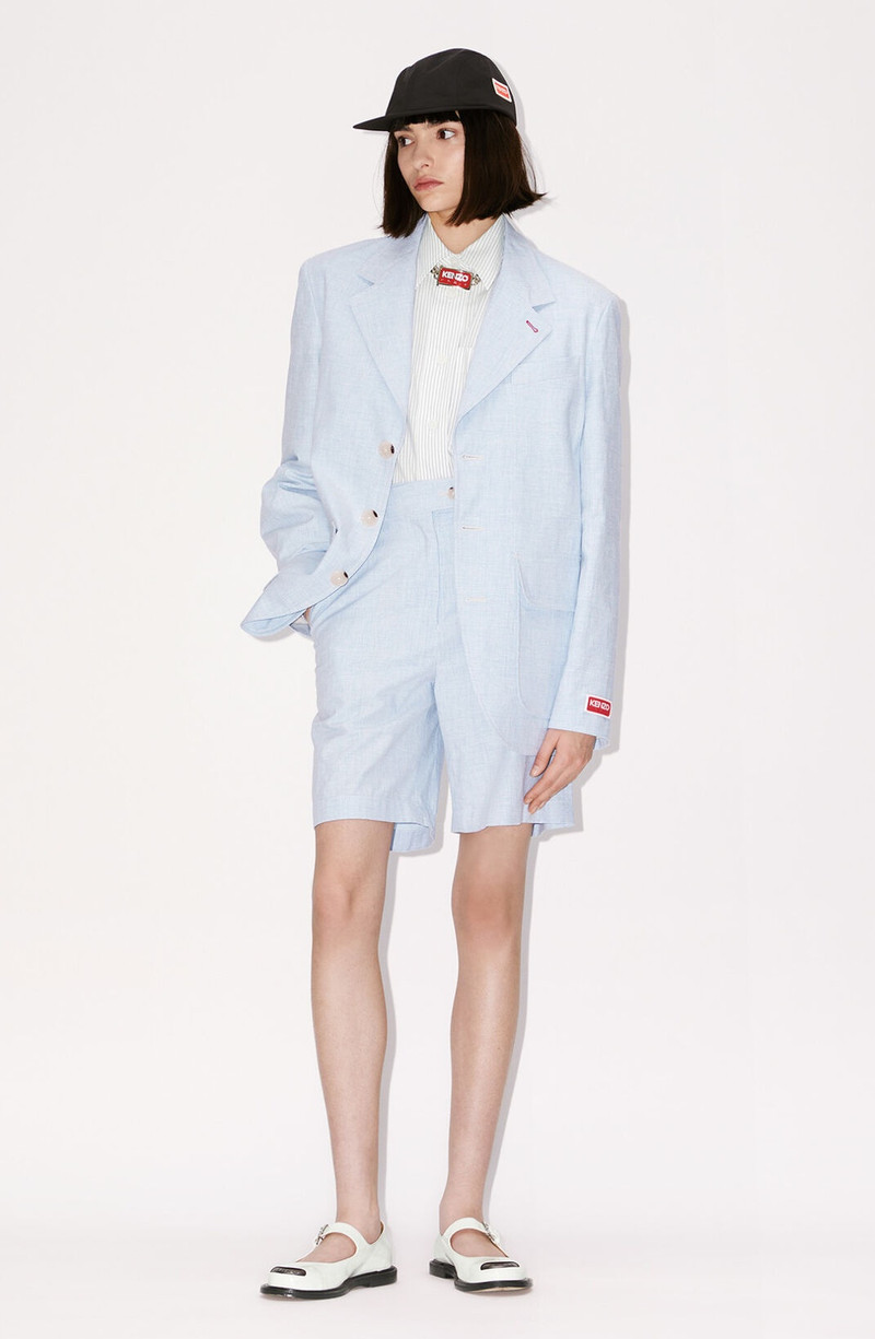 Tailored linen shorts 3