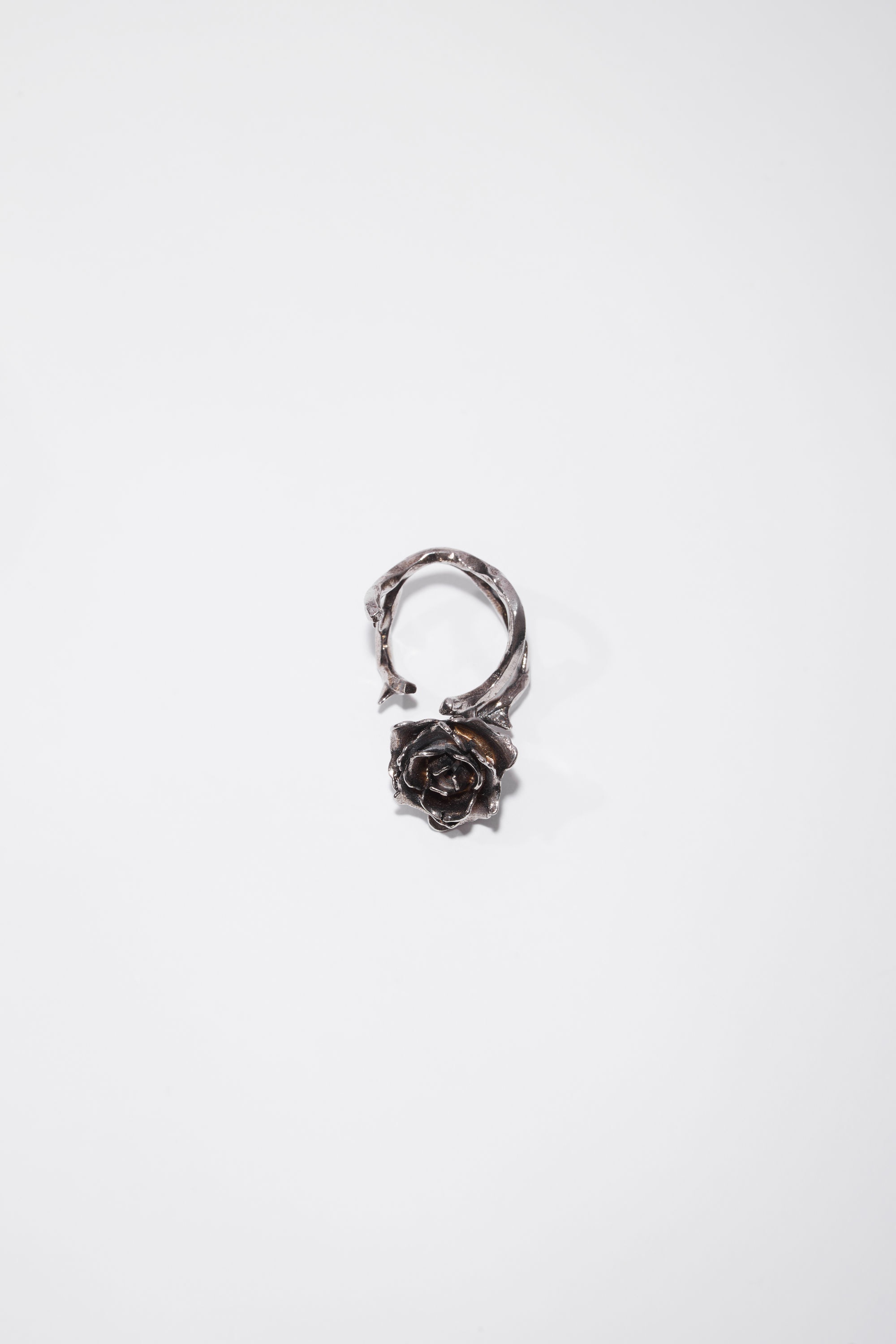 Acne Studios Rose ring - Antique Silver | REVERSIBLE