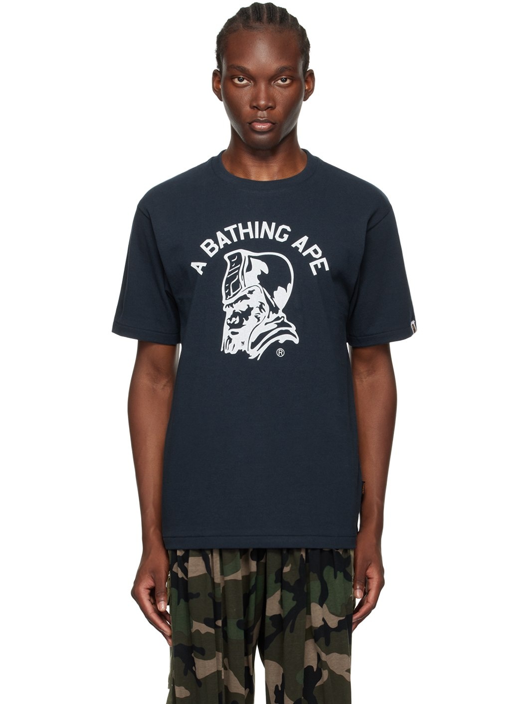 Navy Archive Graphic T-Shirt - 1