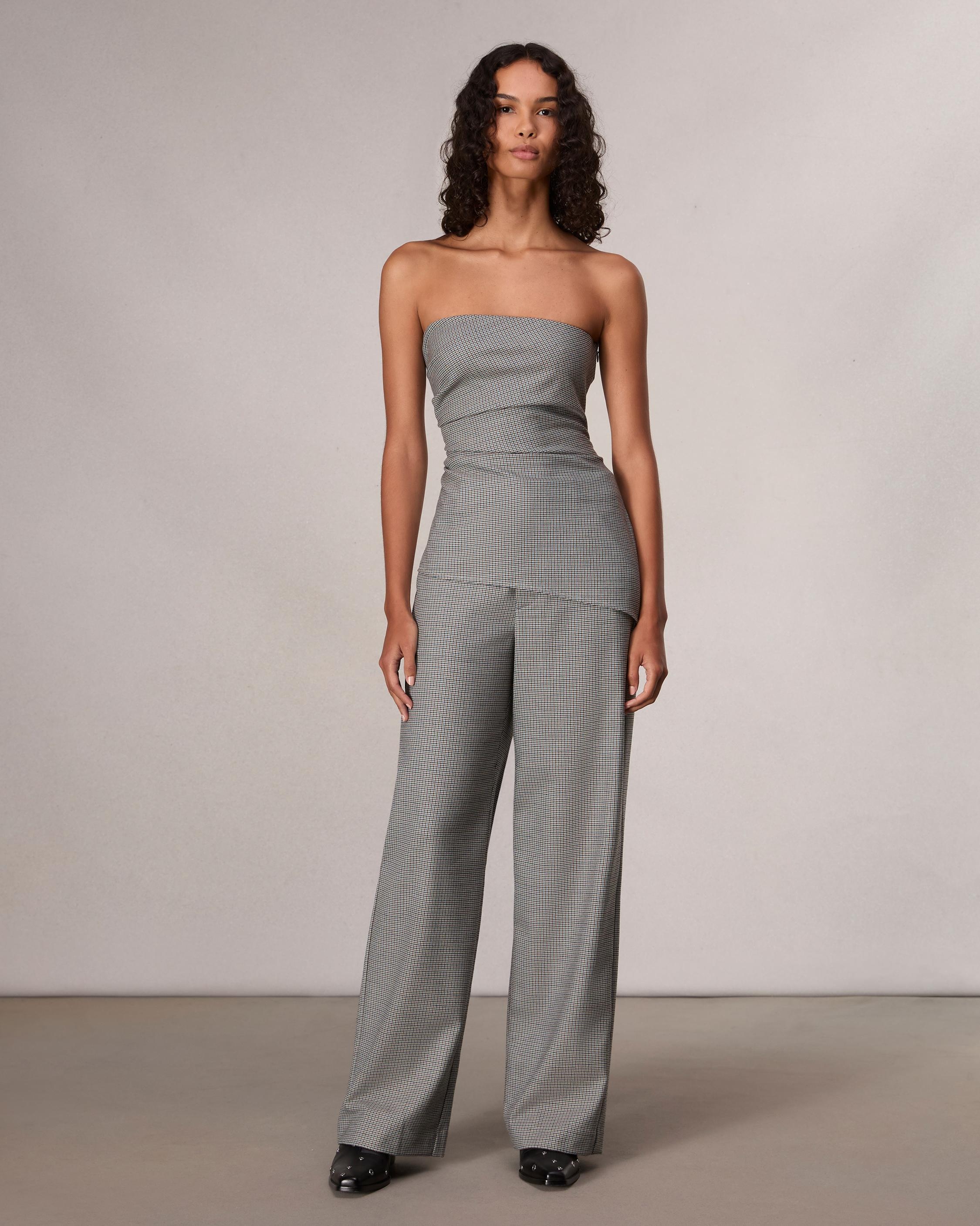 Andi Full-Length Plaid Pant - 2